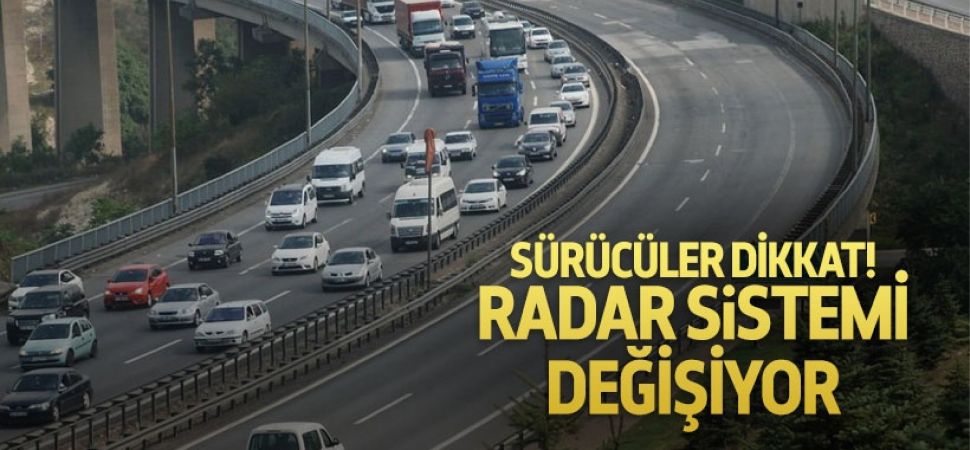 Otoyollarda Hız Tespiti Uygulaması 1 Temmuz 2017'de Başlıyor