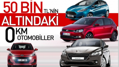50 Bin Liradan Ucuz Sıfır Arabalar Ve En Ucuz Sıfır Otomobiller...
