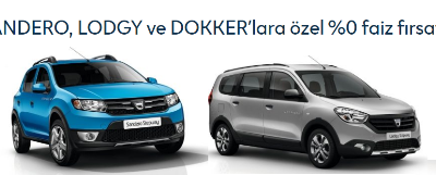 2018 Şubat Dacia Kampanya Şartları Ve Güncel Fiyat Listesi