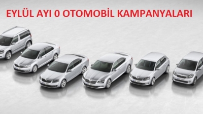 2018 Eylül Tüm Otomobil Kampanyaları Fiyat Listeleri, Faizsiz Otomobil...