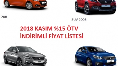 Peugeot Ötv İndirimli Fiyat Listesi Kasım 2018 Ve Peugeot Kampanya...