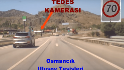Osmancık Tedes Hız Sınırları Ve Eds Hız Koridor Bölgeleri