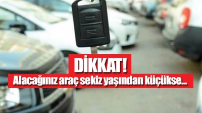 8 Yaşından Küçük Araç Alan Satanlar Dikkat Ekspertiz Zorunlu Hale...