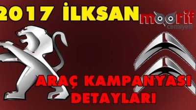 İlksan Araç Kampanyası 2017