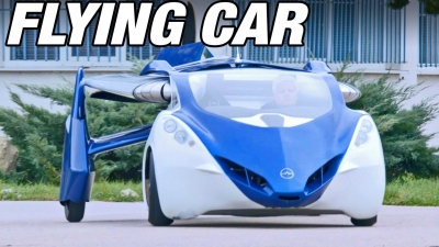 Uçan Otomobil Aeromobil Test Edilmeye Başlandı