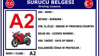 A2 Sınıfı Ehliyet Hangi Araçları Kullanabilir