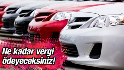2019 Yılı Zamlı Motorlu Taşıtlar Vergisi Ne Kadar Olacak?