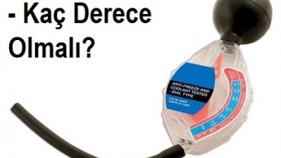 Kış Aylarında Antifriz Kaç Derece Olmalı